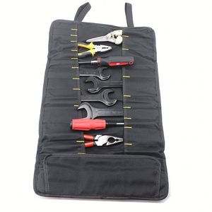 Bolsa Enrollable para Herramientas Personalizada, Bolsa Multifuncional de Tela para Llaves, con Múltiples Bolsillos para Todo Tipo de Reparaciones Electrónicas - Product Image 4