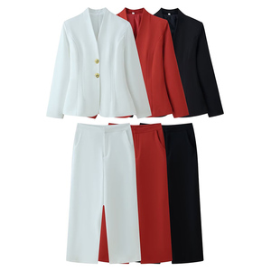 SHENZHU 2026 Nouvelle Collection – Blazer Élégant à Boutonnage Simple pour Femme – Manteau Chic Vintage à Manches Longues pour Affaires - Product Image 6