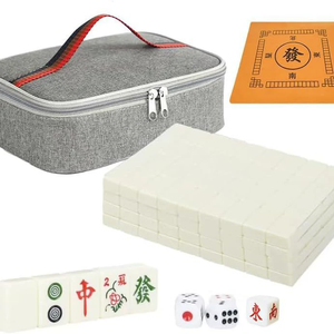 Wholesale American Mahjong Tile Bag <b>Storage</b> Case Thickened Polyester Zipper Pouch For Travel Bag Only - Product Image 3