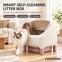 Pour chats, meubles esthétiques ronds, bac à litière pour chat, fabrication sur mesure, vente en gros OEM