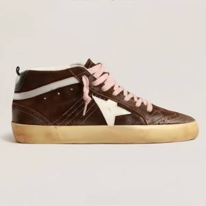 Zapatos Casuales de Mujer Estilo Coreano Vintage, de Caña Alta, con Diseño de Grafiti en Cuero Genuino, para Caminar al Aire Libre - Product Image 4