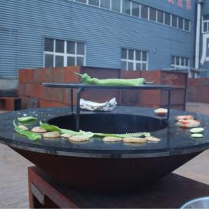 <span class=keywords><strong>Barbecue</strong></span> d'extérieur au charbon de bois avec braseros à vendre, <span class=keywords><strong>foyer</strong></span> à charbon pour la cuisine en plein air - Product Image 4