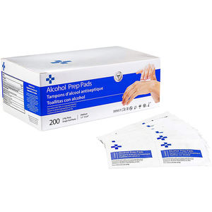 Almohadillas de preparación de Alcohol para uso diario, toallitas saturadas con Alcohol isopropil de 70% v/v, hisopo envuelto individualmente - Product Image 2