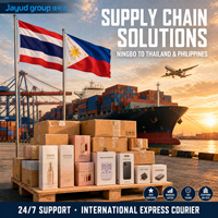 Solutions de chaîne d'approvisionnement de Ningbo vers la Thaïlande et les Philippines, coursier express international multimode DDP, assistance 24h/24 et 7j/7