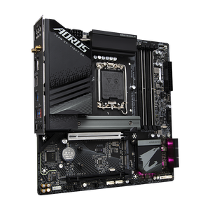 GIGA BYTE Z790M <span class=keywords><strong>AORUS</strong></span> <span class=keywords><strong>ELITE</strong></span> AX Nouveau DDR5 WIFI 6E Z790 Slots <span class=keywords><strong>Micro</strong></span> <span class=keywords><strong>ATX</strong></span> Prend en charge les processeurs Core de 13e et 12e génération LGA1700 - Product Image 3