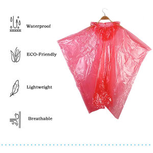 Bolsa <span class=keywords><strong>de</strong></span> PVC <span class=keywords><strong>de</strong></span> 100% impermeable y transpirable PE Material <span class=keywords><strong>Poncho</strong></span> <span class=keywords><strong>tipo</strong></span> desechable <span class=keywords><strong>lluvia</strong></span> impermeables - Product Image 2