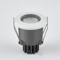 Spotlights encastrés LED étanches IP65 ODM OEM, 7W 12W 20W, en aluminium rond, AC220V