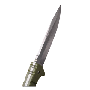 Cuchillo Táctico de Hoja Fija, Acero CPM-3V, Mango de Fibra de Nylon, con Funda, Cuchillo Largo para Camping y Actividades al Aire Libre, OEM - Product Image 3