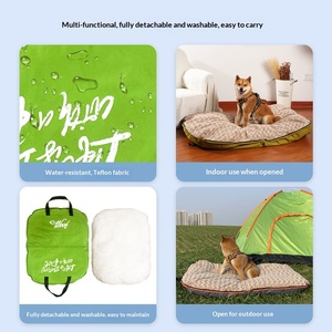 Cama para Mascotas con Cremallera, Portátil, Plegable, para Exteriores, para Perros y Gatos, Tapete Impermeable, para Todas las Estaciones, Suministro para Comercio Exterior Transfronterizo - Product Image 5