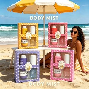 Lozione Corpo Estiva, Gel Doccia, <span class=keywords><strong>Profumo</strong></span> Spray con Fragranza Agrumata e Caramellata, <span class=keywords><strong>Profumo</strong></span> Duraturo per Donne Moderne - Product Image 3