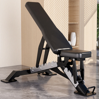 Banc de musculation pliable robuste et réglable multi-angles pour haltères, développé couché, exercices de poitrine et sit-ups – Équipement de fitness à domicile en métal