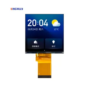 Pantalla LCD IPS cuadrada de 4 pulgadas 480*480 con interfaz RGB LCD Módulo LCD cuadrado de 4,0 pulgadas