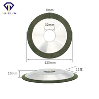 Roue diamantée à liaison résineuse 4A2 PDX pour machine à affûter les lames de scie circulaire, longue durée de vie et efficace