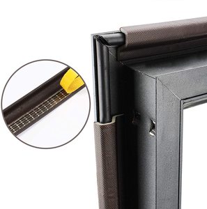 Striscia Sigillante in Schiuma PU a Forma di E per Porte e Finestre in <span class=keywords><strong>Legno</strong></span>, Striscia Sigillante Rivestita per Porte Scorrevoli - Product Image 5