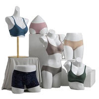 Günstiger, beliebter Kunststoff-Oberkörper-Schaufensterpuppen für Erwachsenen-Dessous