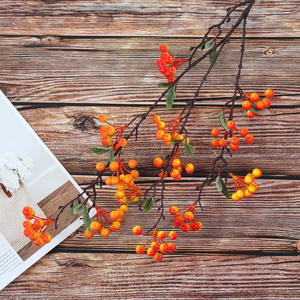 ต้นเบอร์รี่ประดิษฐ์สีแดงเบอร์รี่เบอร์รี่เบอร์รี่เบอร์รี่สีแดงเบอร์กันดีสำหรับตกแต่งคริสต์มาสงานฝีมือ - Product Image 6