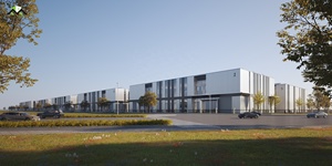 Bâtiment de bureau moderne en acier, structure préfabriquée, conception d'entrepôt, solution d'installation rapide - Product Image 3