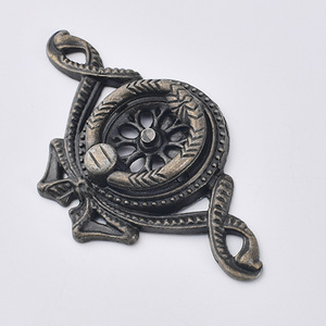 Tirador de cajón de un solo orificio con diseño B-409, de aleación de zinc y bronce, estilo europeo, para puerta de armario, forma novedosa, duradero - Product Image 3