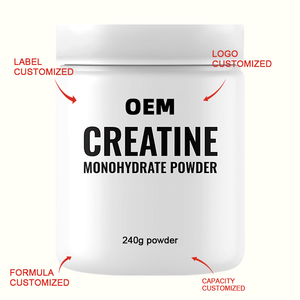 Créatine monohydrate micronisée en poudre, marque privée, 240 g, 48 portions, pure, sans arôme, pour le soutien musculaire des adultes, pré-entraînement - Product Image 6