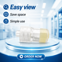 Capuchon d'héparine stérile jetable Luer Lock pour connecteur de port d'injection IV pour canule médicale
