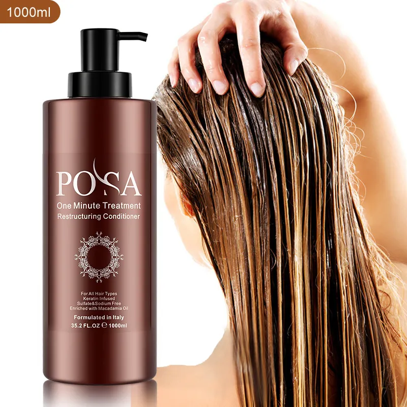 POSA Keratin Deep Conditioning Pflegende eine Minute Haar behandlung für Haars chäden