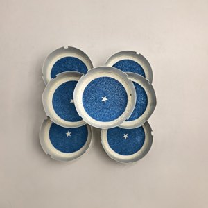 Cendrier jetable en mousse écologique inodore 90mm*35mm, personnalisable, vente en gros OEM/ODM - Product Image 1