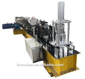 Ironstar Hot Bán <span class=keywords><strong>U</strong></span> kênh hướng dẫn đường sắt máy làm <span class=keywords><strong>U</strong></span> xà gồ cuộn tạo thành máy cho giá tốt - Product Image 2