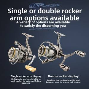 Бренд Kedi DAIWA, маленькая катушка для гольфа, полностью гальванизированная металлическая искусственная приманка, вращающаяся катушка с передаточным отношением 5,2: 1, высокая скорость - Product Image 2