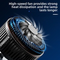 Lampe LED pour récif corallien KASSRAY série V, spectre complet, gradation à six niveaux, contrôle WIFI/Bluetooth, boîte en plastique pour poissons d'eau de mer, 110-240V