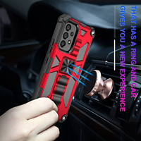 Étui de téléphone pour Samsung Galaxy A13/A13 LITE/A04S/A04, style homme, sergent, support magnétique invisible pour voiture, étui de téléphone portable