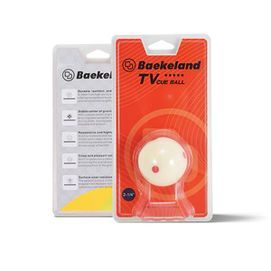 <span class=keywords><strong>Bola</strong></span> Blanca <span class=keywords><strong>de</strong></span> <span class=keywords><strong>Billar</strong></span> <span class=keywords><strong>de</strong></span> Resina Baekeland Grado 8A, 6 Puntos Rojos, 57.2mm 2-1/4'', <span class=keywords><strong>Bola</strong></span> <span class=keywords><strong>de</strong></span> <span class=keywords><strong>Billar</strong></span> Profesional - Product Image 6