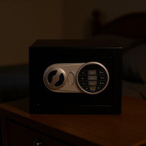 ตู้เซฟอิเล็กทรอนิกส์ 170x230x170 มม. สำหรับใช้ในบ้าน แผ่นเหล็กโลหะเพื่อความปลอดภัย - Product Image 2