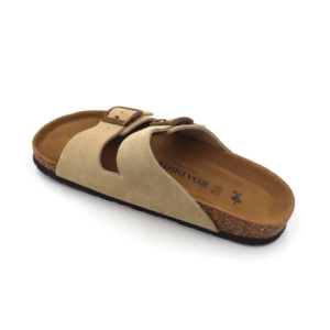 Sandales d'été <span class=keywords><strong>Birkenstock</strong></span> en daim de vache à plateforme, semelle extérieure souple en EVA, pour la plage, tendance mode, chaussures respirantes à deux brides pour hommes - Product Image 4
