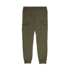 Pantalones Cargo Relajados para Hombre, Cintura Elástica, Pierna Recta, Pantalones Ligeros de Tela, Múltiples Bolsillos, Ropa Casual para el Día a Día - Product Image 1