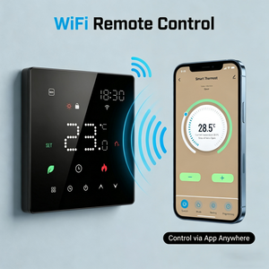 Termostato Inteligente WiFi con Pantalla Táctil K6 para Calentamiento de Agua Eléctrico, Controlador de Temperatura Programable 3A 16A 25A con Control Remoto - Product Image 2
