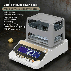 Preço de Fábrica: Nova Máquina Digital Eletrônica Testadora de Ouro Archimedes, Densímetro de Pureza de Ouro, Hidrômetro 300g/600g 0.01 - Product Image 1