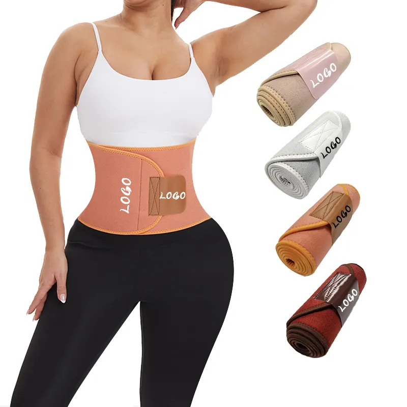 Fornitori Body Shaper Shapewear vita avvolgere Trimmer lattice Cincher cinture dimagranti Tummy Trimmer allenatore rosa