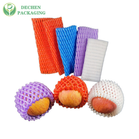 Vegetable Net Cover Epe Foam Mesh Bottle Protective Sleeve Net With Factory Price