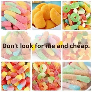 Großhandel Gemischte Fruchtgeschmäcker Weiche Bonbons QQ Saure Sandgummis Kugelförmig Kinderbonbons Marktstände Großpackung Fruchtsaft-Snacks - Product Image 4