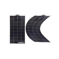 Panneau solaire flexible monocristallin 150 Watt haute efficacité AHONY POWER eGo S150W pour système d'alimentation hors réseau, marine, camping-car et maison