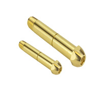 Pièces détachées personnalisées pour compresseur Raccords de tuyauterie pour compresseur d'air Mamelons en laiton 1 ''et 3/4''