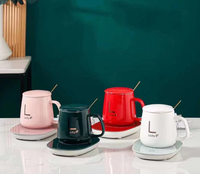 Vente en gros de Offre Spéciale tasse à café et thé en céramique avec logo personnalisé coussin chauffant avec contrôle intelligent de la température pour cadeaux