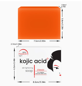 Savon Artisanal Éclaircissant Anti-Taches 100g à l'Acide Kojique <span class=keywords><strong>et</strong></span> au Glutathion pour un Teint Uniforme – Marque Blanche - Product Image 5