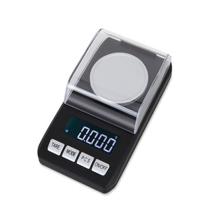 Mini Jewelry Scale 288A LCD Display Portable High Precision Weight Measuring With Windproof Cover For Gemstone Gold Silver - Product Image 1