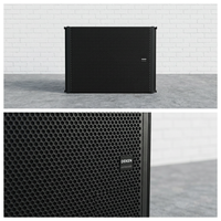 DEKEN SHOW L18B 1000W Subwoofer simple 18 pouces pour système Line Array, en contreplaqué de bouleau de 15 mm, avec extension de basses profondes pour SHOW L210