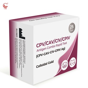 Test rapide combiné 4-en-1 pour chiens : antigènes CPV, CAV, CIV, CPIV (Parvovirose, Adénovirose, <span class=keywords><strong>Grippe</strong></span> canine, Parainfluenza) – Diagnostic vétérinaire pour vomissements et toux - Product Image 4