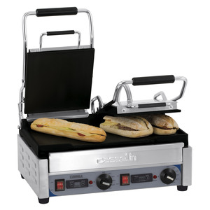 Plancha para Panini Premium de Doble Cara con Temporizador para Hacer Sándwiches - Product Image 1