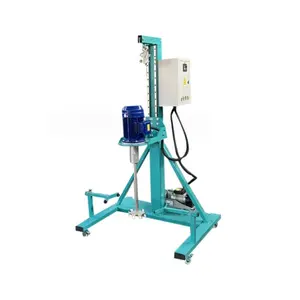 variable frequency speed control laboratory disperser automatic color mixing machine