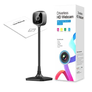 2024 Cheap Price Full HD 480P Web Cam Online Teaching Video Camera Streaming Fixed Focus Webcam Lens Cover