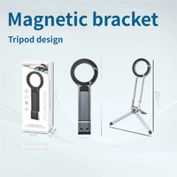 Tripod Ponsel dari Aluminium Alloy Grosir, Dudukan Magnetik untuk Meja, Anti-Korosi, untuk Penggunaan Kantor & Komersial